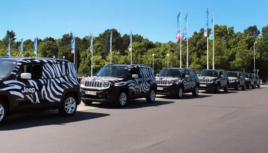 jeep renegade fleet parade