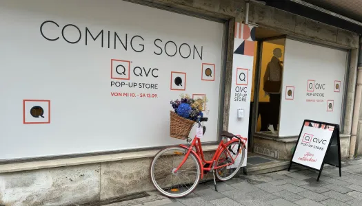 qvc pop up store