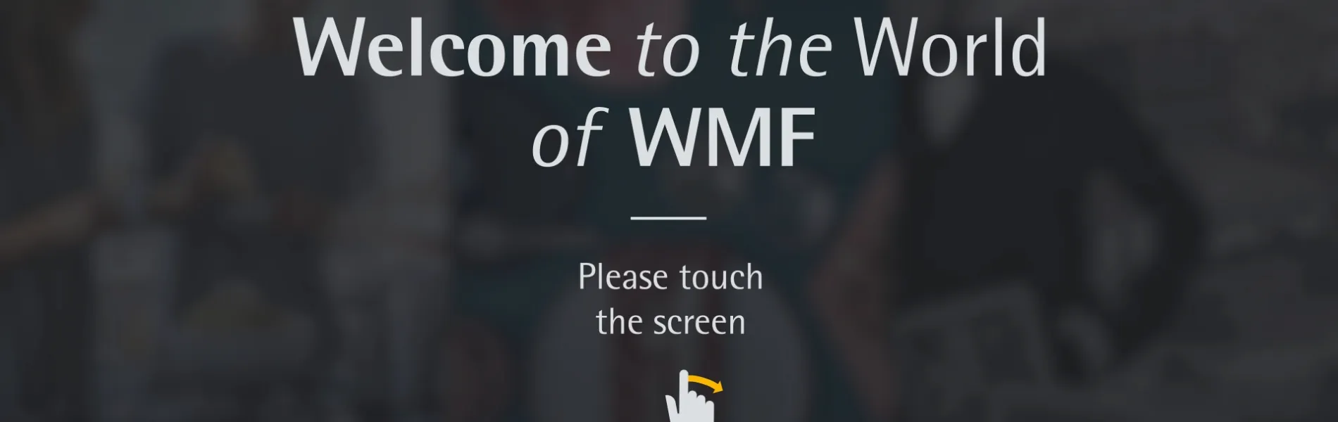 Cerberus • WMF • Touchdisplay • App Cerberus • WMF • Touchdisplay • App